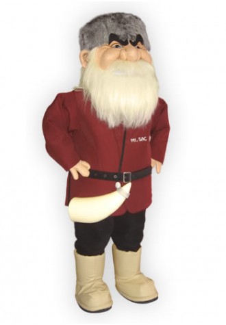Mt SAC Mountie Mascot Costume