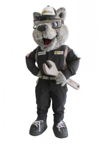 Bosselman Boss Shop Mascot Costume