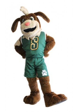 Brown dog Mascot Costume