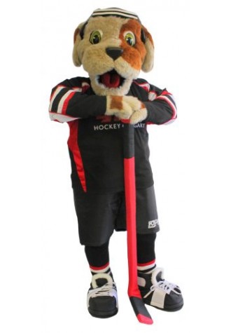 Hockey Calgary Mascot Costume