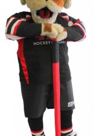 Hockey Calgary Mascot Costume
