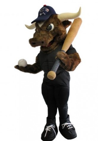 Longhorn Baseball Mascot Costume