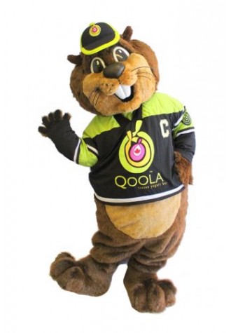 Qoola Frozen Yogurt Qoover Mascot Costume
