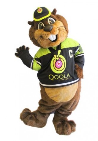 Qoola Frozen Yogurt Qoover Mascot Costume