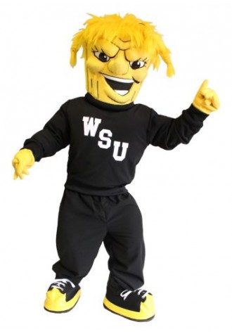 Wichita State University  WuShock Mascot Costume