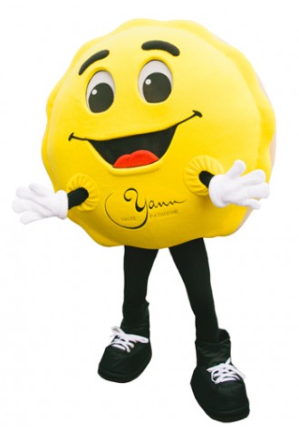Yann Haute Patisserie  Marcel le Macaron Mascot Costume