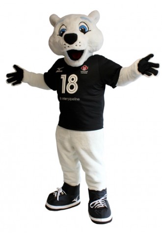 Volleyball Canada Mascot Costume