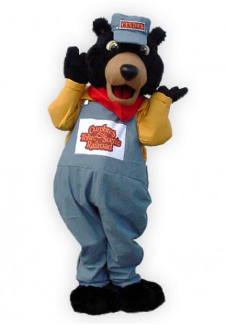 Cumbres & Toltec Scenic Railroad  Cinder Mascot Costume