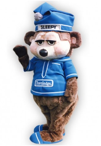Travelodge  Sleepy Mascot Costume