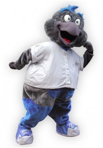Grey Eagle Mascot Costume