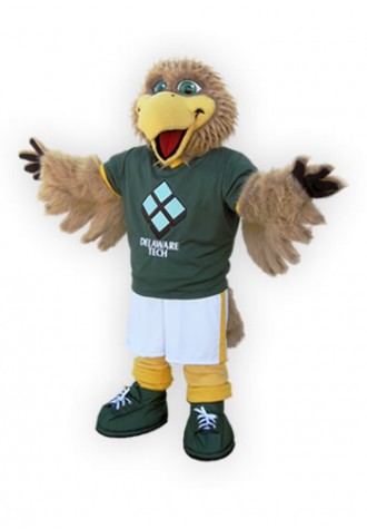 Delaware Tech Mascot Costume