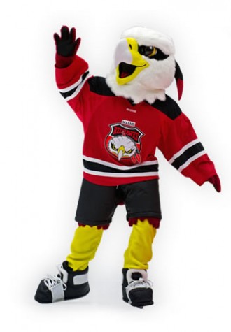Redhawks  Malmo  Mascot Costume