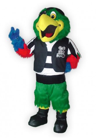 Peoria Pirates and Crackers Mascot Costume