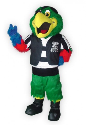 Peoria Pirates and Crackers Mascot Costume