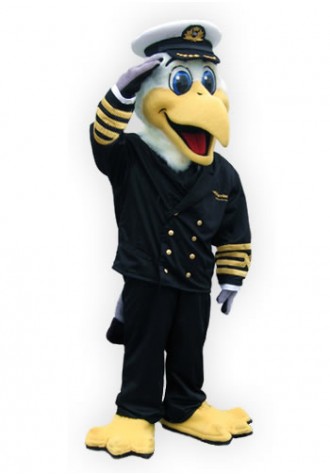 Trojan 1 BC Ferries  Maury Mascot Costume