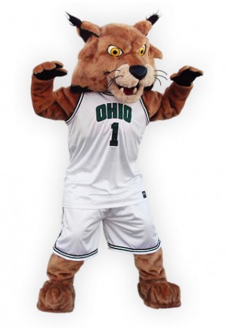 Ohio University Bobcat Mascot Costume