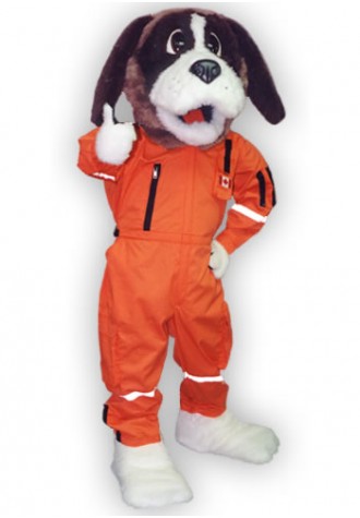 Calgary Search Rescue Association  Tracke Mascot Costume