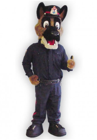 Taber Police Mascot Costume