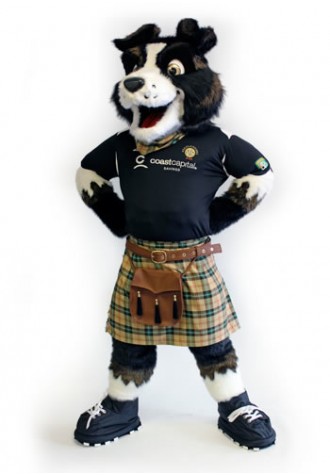 Victoria Highlanders  Striker Mascot Costume