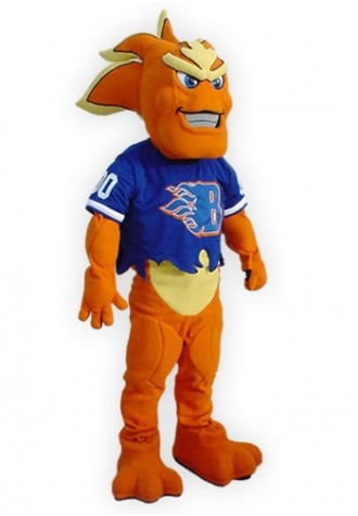 Blackman High Dante Mascot Costume