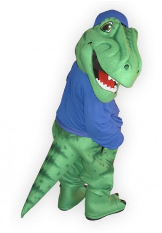 City of Denton  Rex Mascot Costume