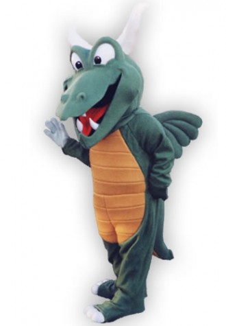 San Antonio Dragons Mascot Costume