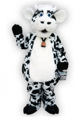 Daisy Island Farms Dairy  Mascot Costume