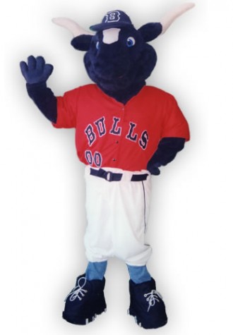 Lethbridge Bulls Mascot Costume