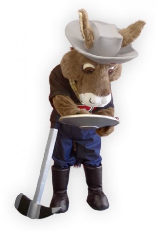Rapid City Rush  Nugget Mascot Costume