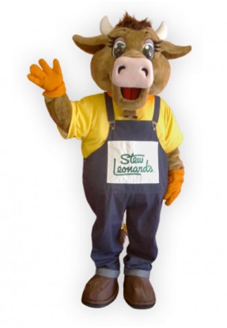 Stew Leonards  Wow Mascot Costume