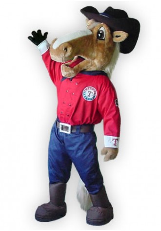 Texas Rangers Mascot Costume