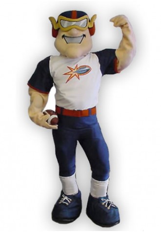 Bakersfield Blitz Mascot Costume