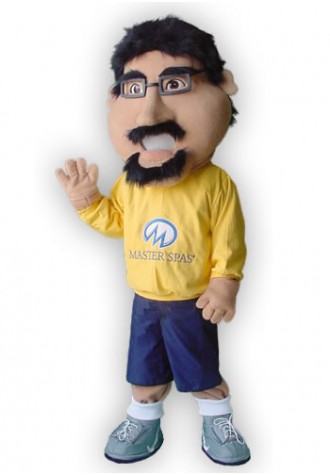 Master Spas Mascot Costume