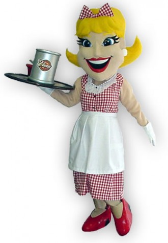 Mrs Vietti Mascot Costume