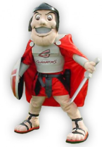 New Jersey Gladiators Mascot Costume