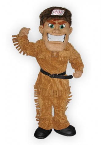 Sacred Heart University  BigRed Mascot Costume