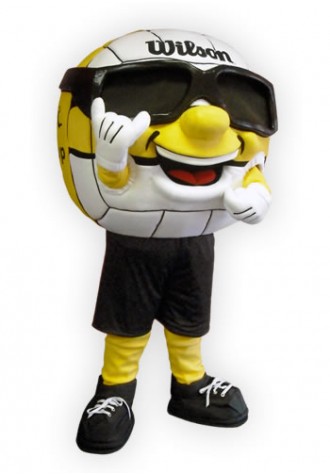 AVP Volleyball Mascot Costume