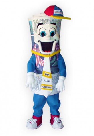 Flint Journal Mascot Costume