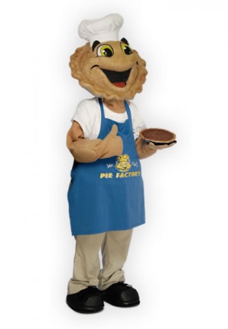 Mr Tods Pie Factory Mascot Costume