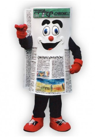 Provost News Mascot Costume