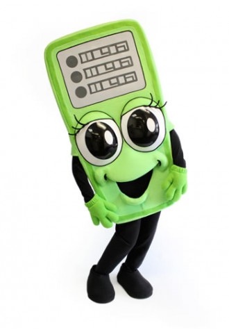 Roche Diag Calco Mascot Costume