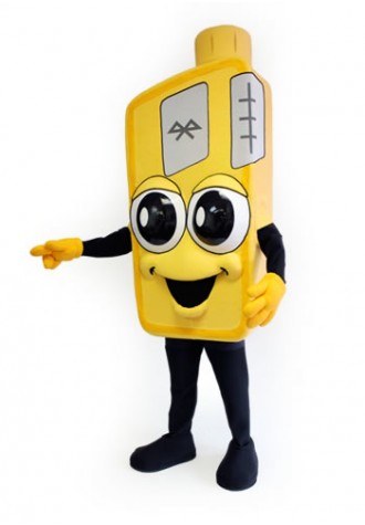Roche Diag Pumpy Mascot Costume