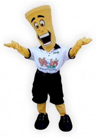 Strokes Club Par Mascot Costume