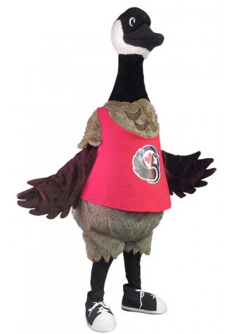5 Wing Goose Bay Canada Goose with shirt Mascot Costume