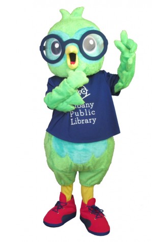 Albany Public Library Bleecker Mascot Costume
