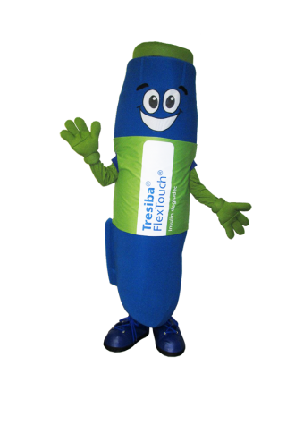 antibody Comunications Flex the Pen Mascot Costume