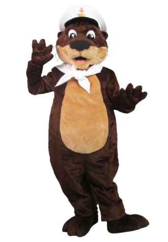Aquatarium Otter Mascot Costume