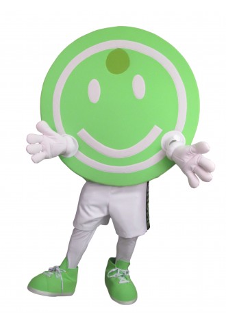 At Home Realty Smiley Guy Mascot Costume