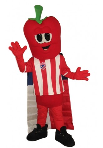Austin Aztex Sgt Pepper the Chili Pepper Mascot Costume