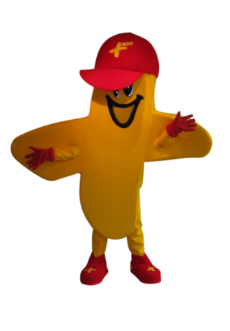 BB M Lowe Plus Sign Mascot Costume